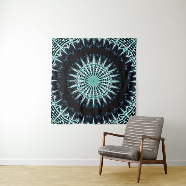 Tapiz Espectro Soundwave Mandala (In situ)