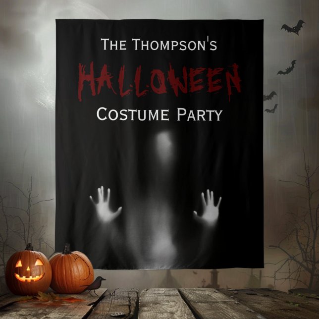 Tapiz Espinoso y moderno sangriento partido de Halloween (Subido por el creador)