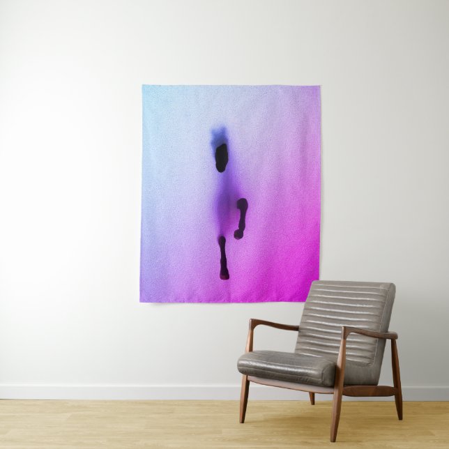 Tapiz Espíritu del Caballo – Arte de Pared Abstracto (In situ)