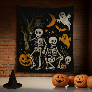 Tapiz Esqueleto anti Trump Halloween FDT Trump Halloween