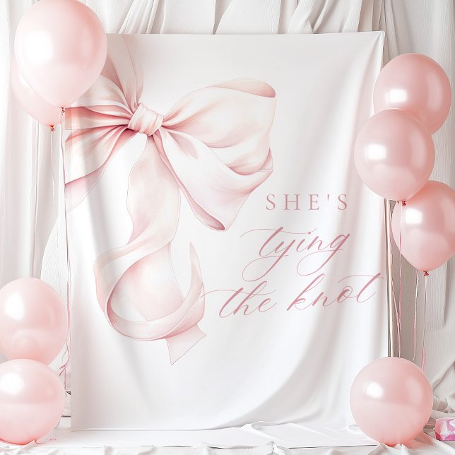 Tapiz Está atando el telón de fondo de la ducha de novia (Subido por el creador)