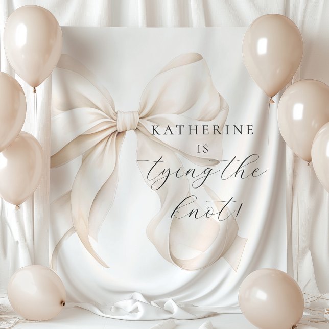 Tapiz Está atando el telón de fondo de la ducha de novia (Subido por el creador)