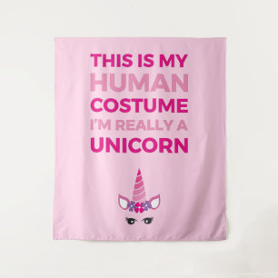 Tapiz Esta es mi disfraz de humano - Edición Unicornio I