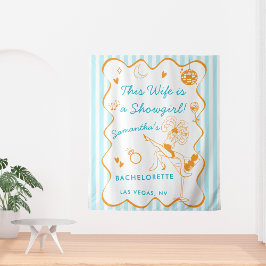 Tapiz Esta Esposa Es Una Bachelorette De La Era De Bach