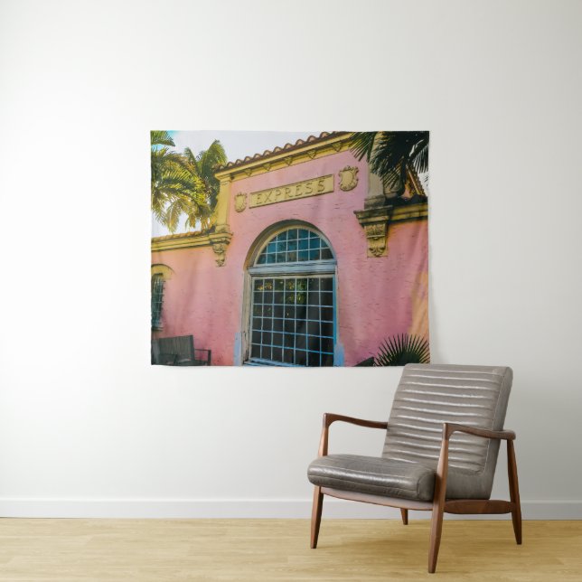 Tapiz Estación de Tren Tropical (In situ (horizontal))