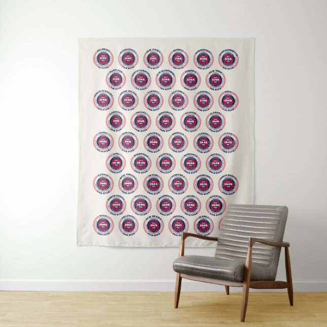 Tapiz Estados Unidos de América Patriótico (In situ)