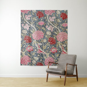 Tapiz Estampado Floral Antiguo, William Morris