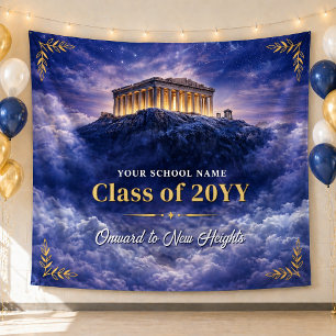 Tapiz Estandarte de graduación de la clase Monte Olimpo,