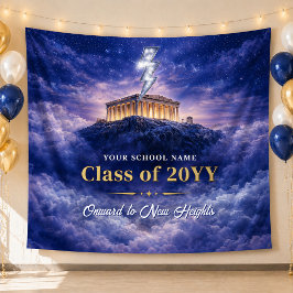 Tapiz Estandarte de graduación de la clase Mount Olympus