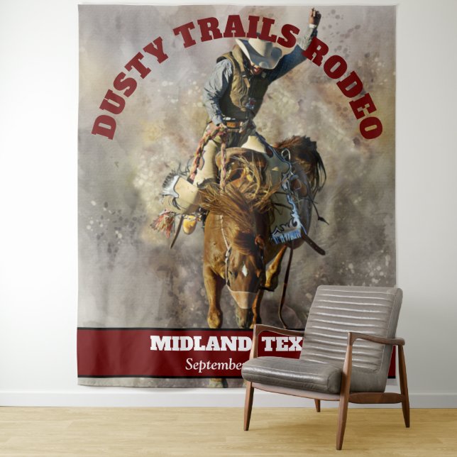 Tapiz Estandarte de Rodeo (In situ)