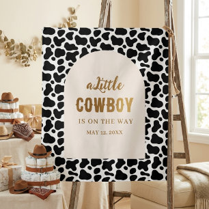 Tapiz Estandarte Personalizado con Estampado de Vaca par