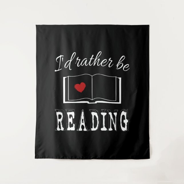 Tapiz Estaría leyendo bastante (Anverso)