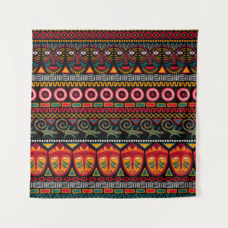 Tapiz Estilo Africano: Decorativo Patrón Delicioso.