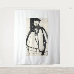 Tapiz estilo artístico de Amedeo Modigliani