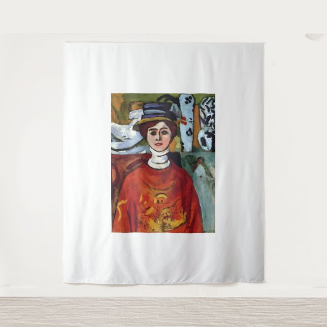 Tapiz estilo artístico de Henri Matisse (Anverso)