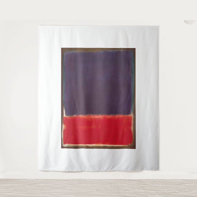 Tapiz estilo artístico de Mark Rothko (Anverso)