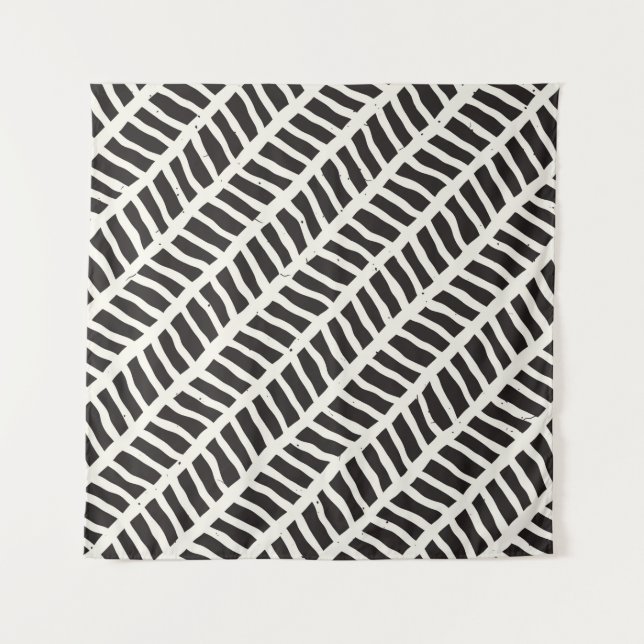 Tapiz Estilo dibujado a mano sin problemas. Geomet abstr (Anverso)