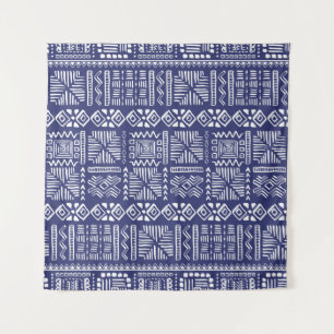 Tapiz Estilo étnico vintage con mano trenzada sin costur