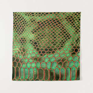 Tapiz Estilo serpentino: fondo cutáneo exótico