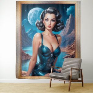 Tapiz Estoy de vacaciones AI Concept Art de Xzendor7