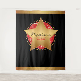 TAPIZ ESTRELLA DE PELÍCULA TELÓN DE FONDO DE FOTO DE HOL