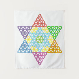 Tapiz Estrella Sagrada - Estrella De La Vida, 04/3D-CF.