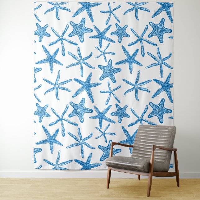 Tapiz Estrellas marinas de azul (In situ)