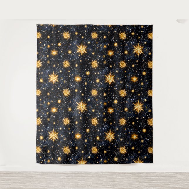 Tapiz Estrellas y cielo nocturno (Anverso)