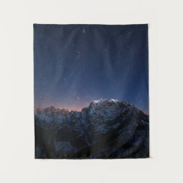 Tapiz Estrellas y montañas nevadas