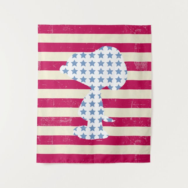 Tapiz Estrellas y rayas de época sonora (Anverso)