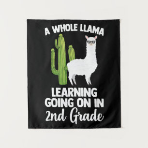 Tapiz Estudiantes De Segundo Grado De La Escuela Llam