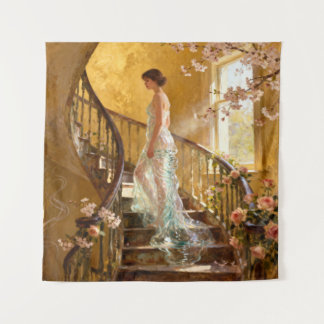Tapiz Ethereal Rose Stairway Muse