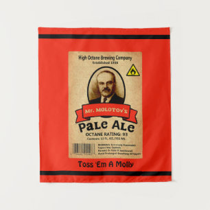 Tapiz Etiqueta Pale Ale de Molotov
