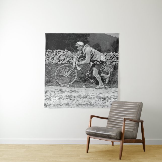 Tapiz Eugene Christophe Tour de Francia 1922 Aubisque  (In situ)