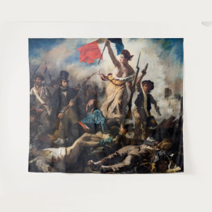 Tapiz Eugene Delacroix - La Libertad Guiando al Pueblo