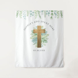 Tapiz Evento Religioso, Fondo Fotográfico de Vegetación 