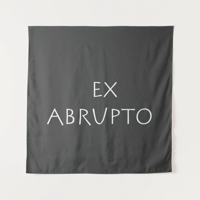 Tapiz Ex abrupto (Anverso)