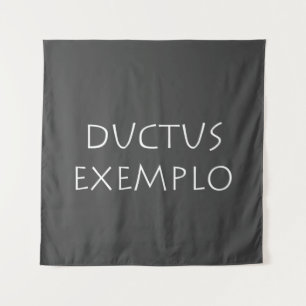 Tapiz Exemplo de Ductus