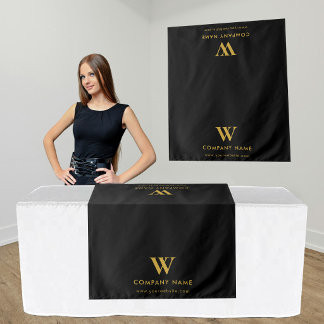 Tapiz Exhibidor de Mantel para Mesa de Proveedor con Log