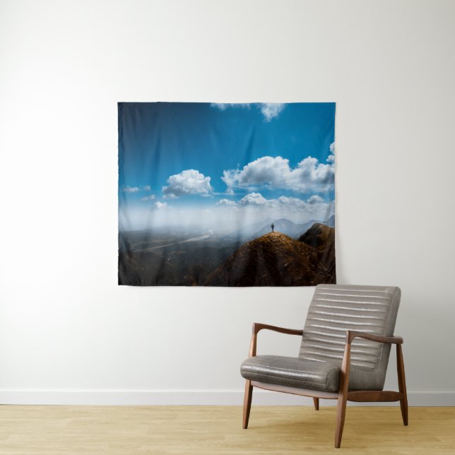 Tapiz Explorar nuevas alturas (In situ (horizontal))