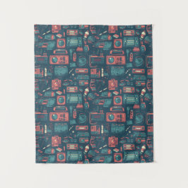 Tapiz Explosión del pasado: tecnología de los 80