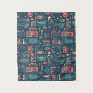 Tapiz Explosión del pasado: tecnología de los 80