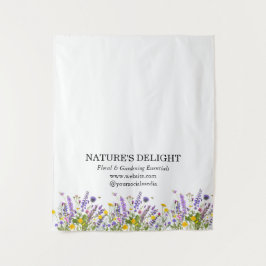 Tapiz Exposición de Branding para Tienda Emergente de Fl