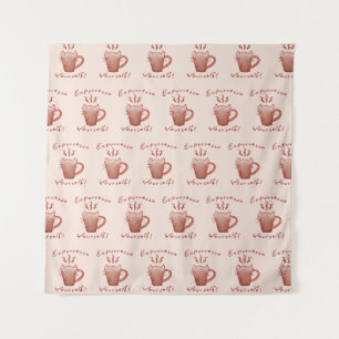 Tapiz Exprésate Gatos Y Café