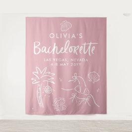 Tapiz Exquisitos tostadas a mano en la costa