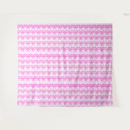 Tapiz Extra Grande de Lazos Rosas 88" x 104"