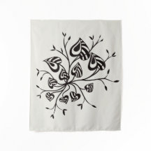 Extracto del estilo del tatuaje floral con las