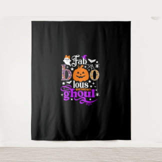 Tapiz Fabólico cumpleaños Ghoul Shirt Funny Boo Pumpkin