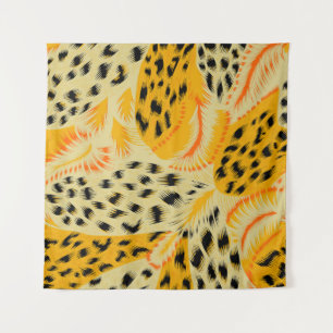Tapiz fabric abstract mixed animal skin texture backgrou