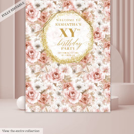 Tapiz Fabuloso Cabina de Fotos Polvo de Rosa Marfil Dora